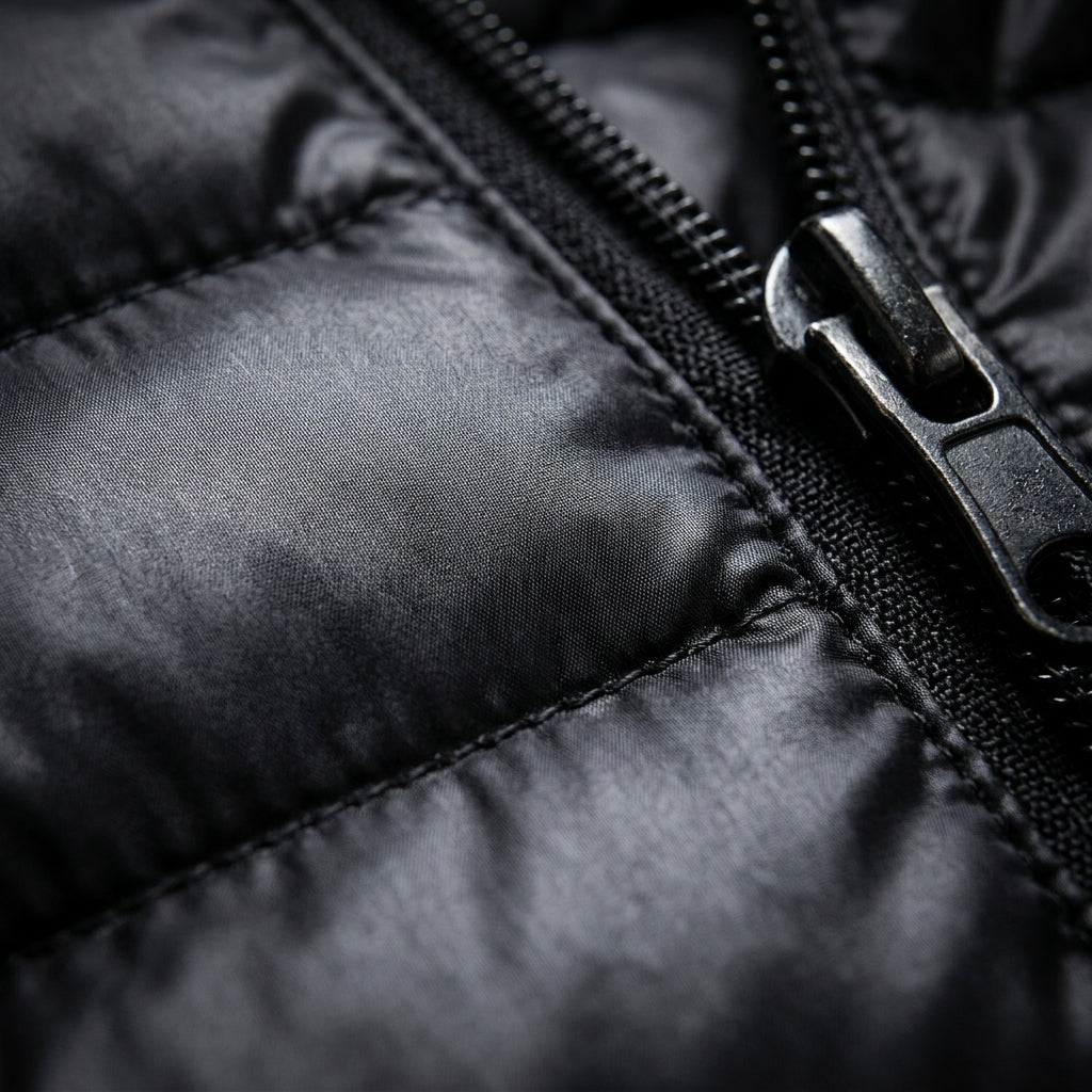 Anthony Quilted Puffer Jacket with Hood