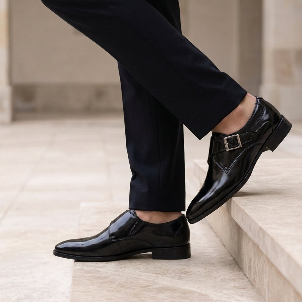 Pollensa Single Monk Strap Shoes