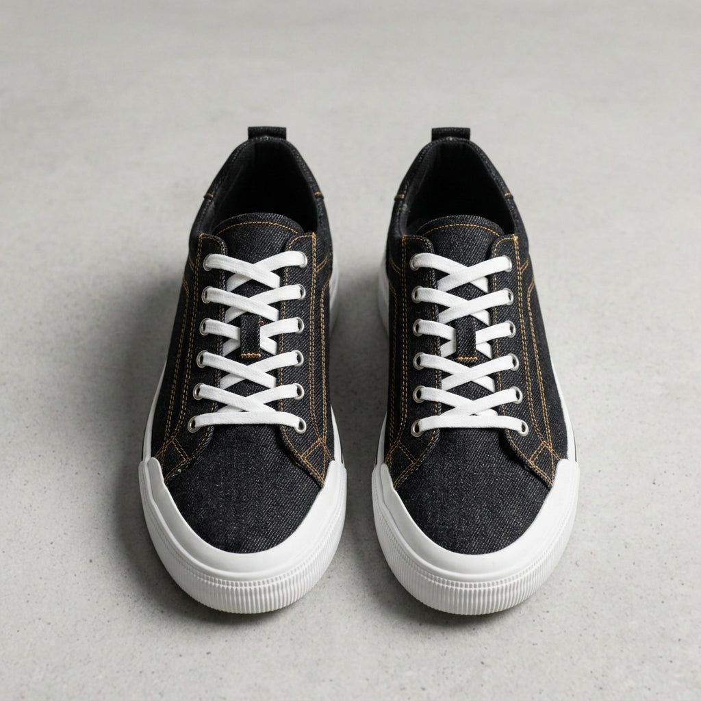 Makarska Washed Denim Sneakers
