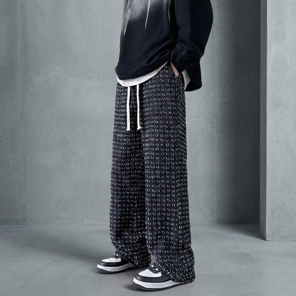 Collioure Textured Wide-Leg Pants