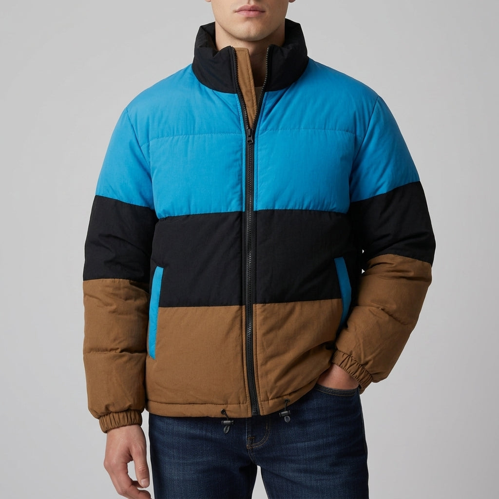 Cortona Colorblock Puffer Jacket