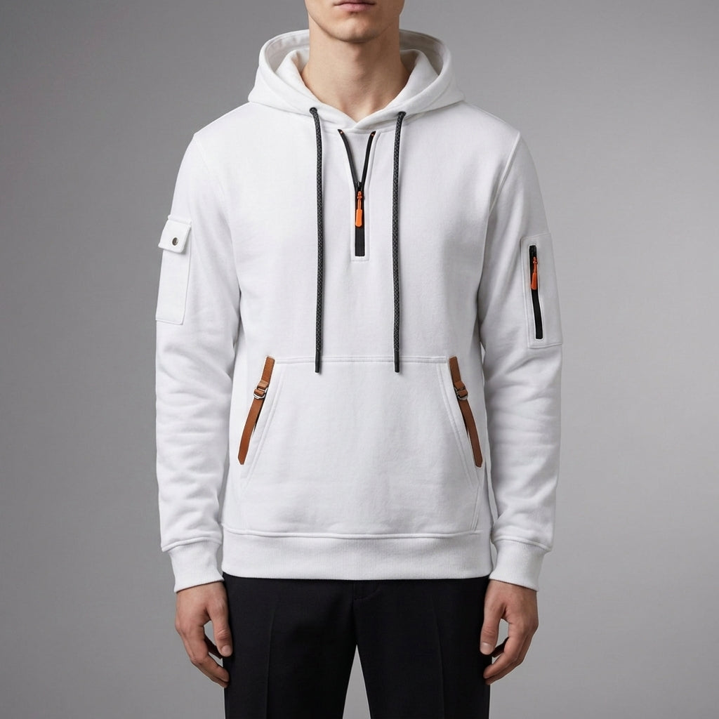 Gythio Marcus Multi-Pocket Hoodie