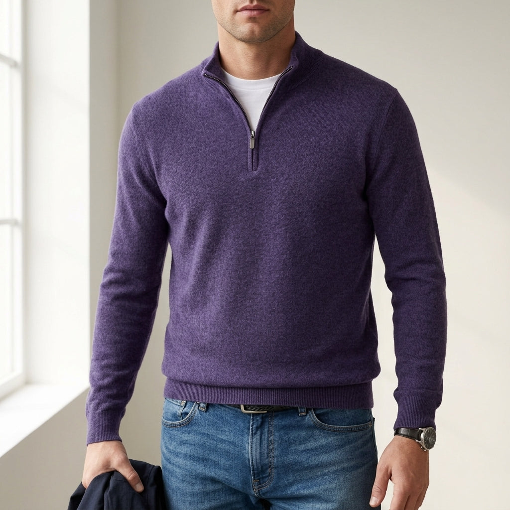 Narbonne Marcus Quarter-Zip Sweater