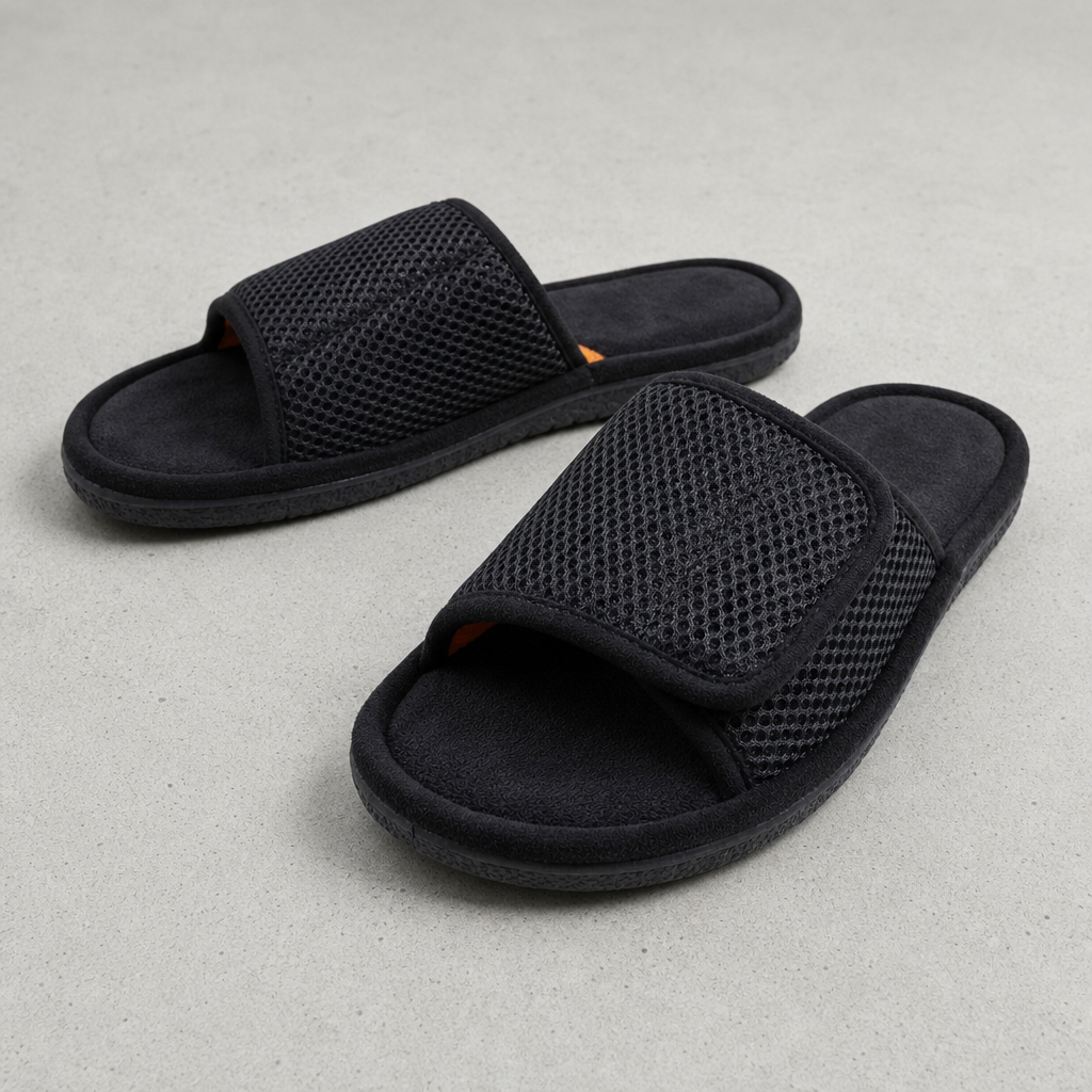 Kalymnos Adjustable Mesh Slide Slippers