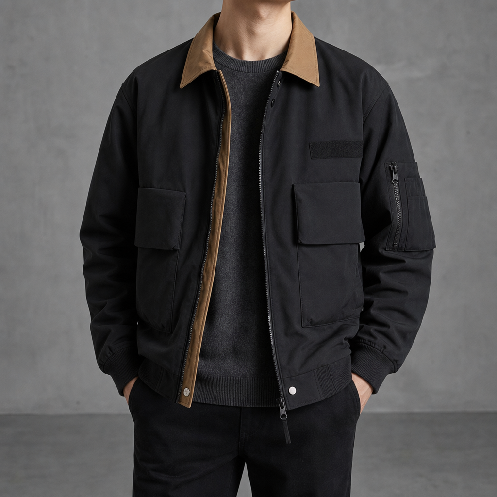 Hydra Military Utility Bomber Jacket