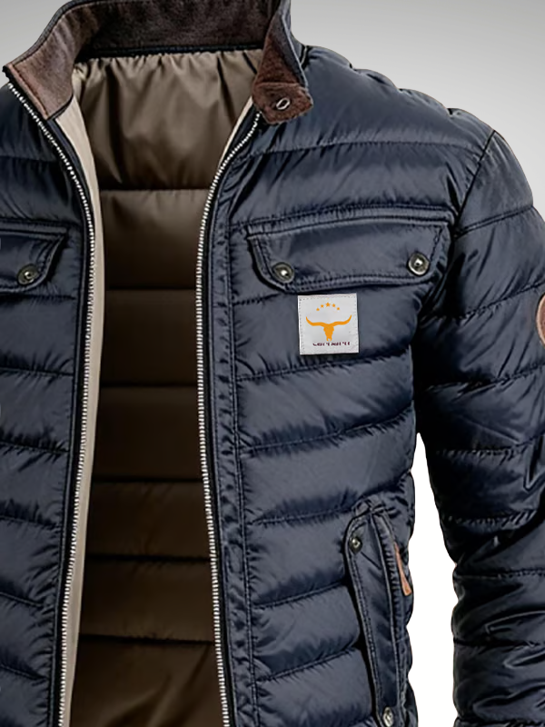 Men's Classic Quilted Winter Jacket