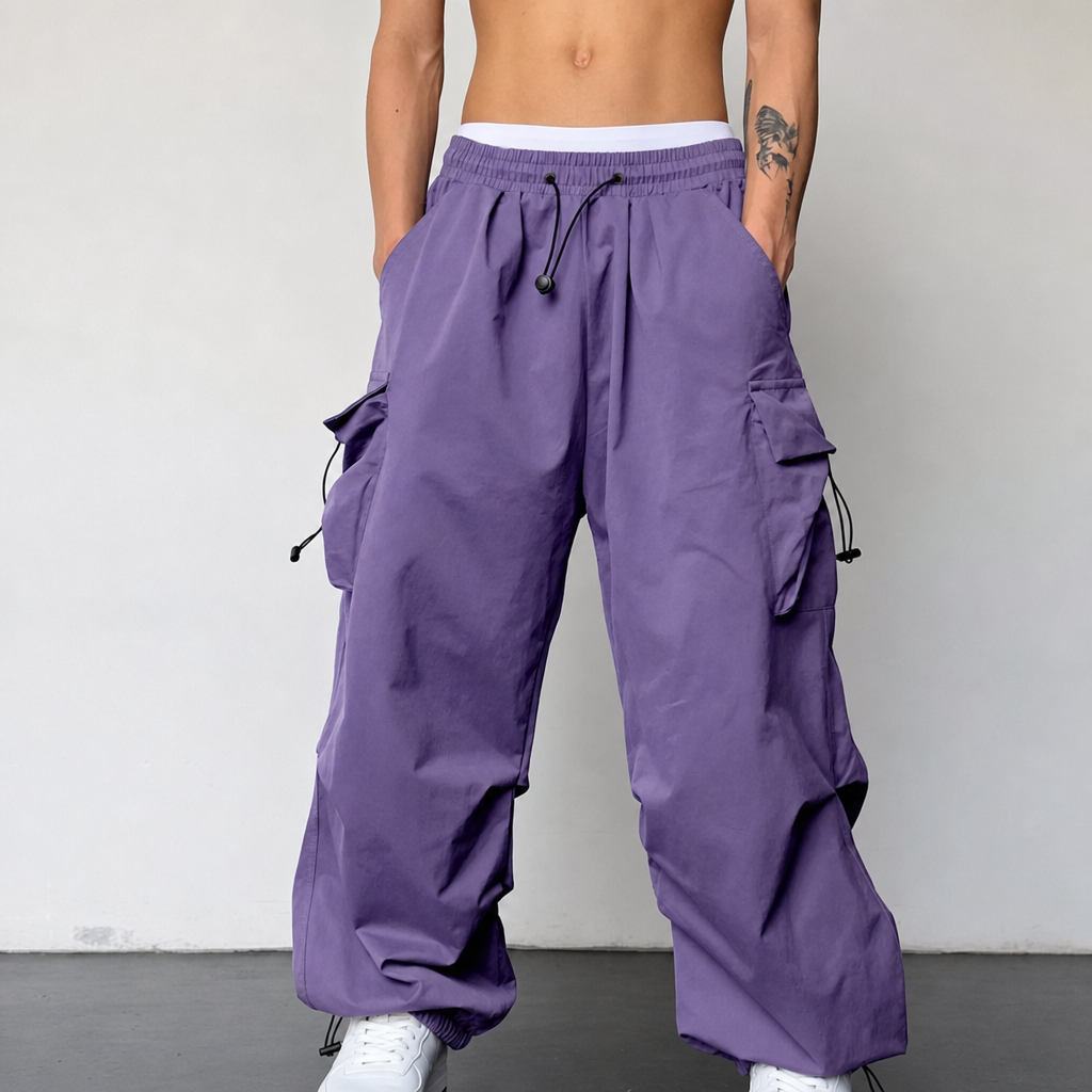 Lefkada Wide Leg Cargo Pants