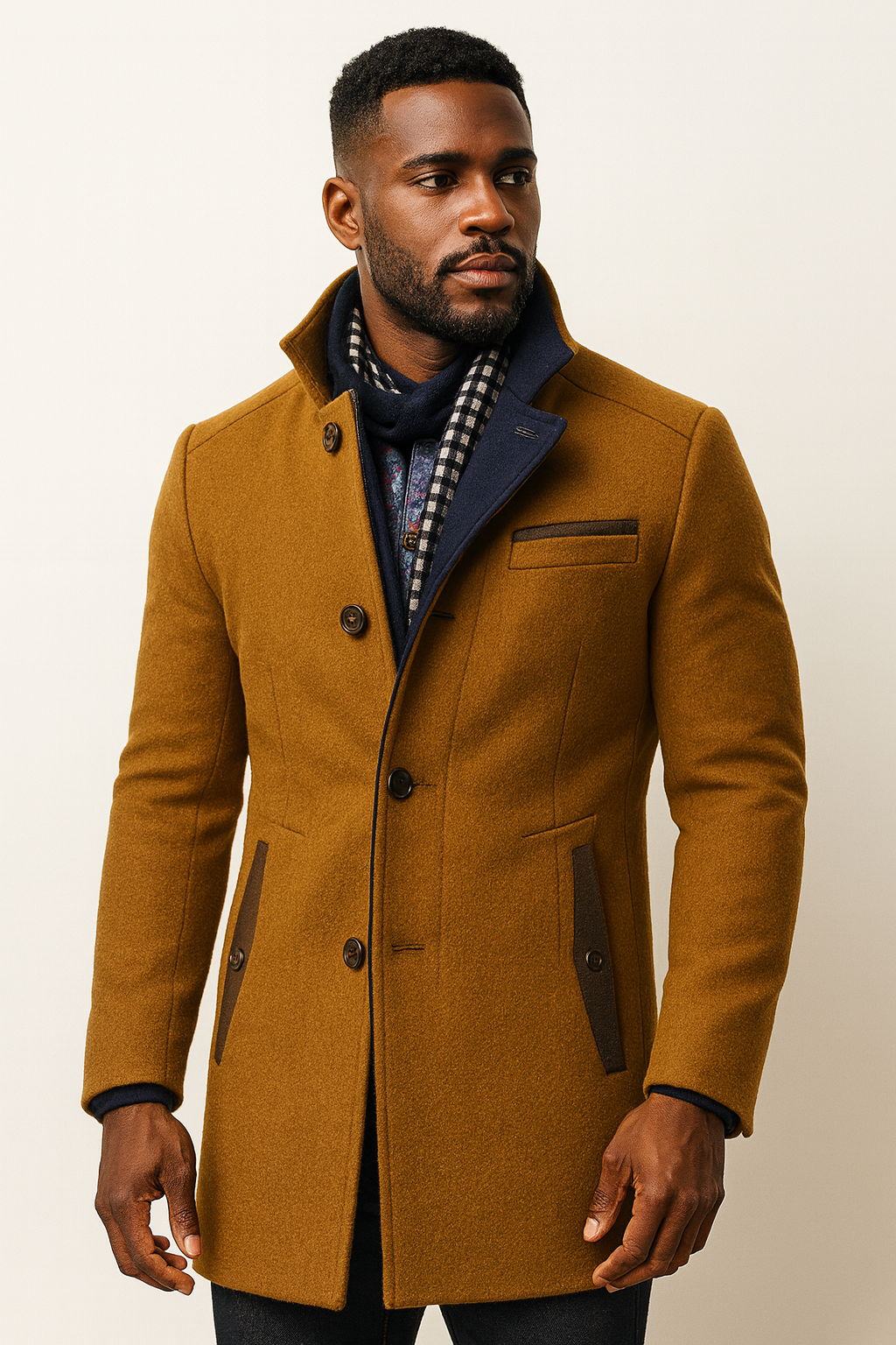 Richard - Wool Blend Overcoat