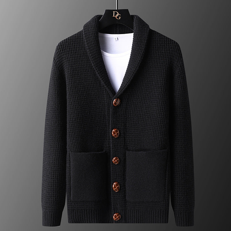 Linden Thick Knit Wool Cardigan