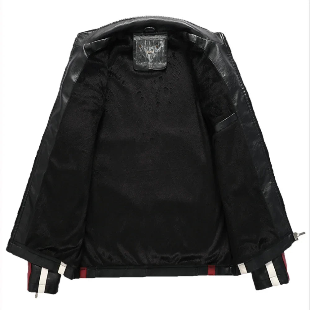 Raffaelle Castellini Genuine Leather Biker Jacket