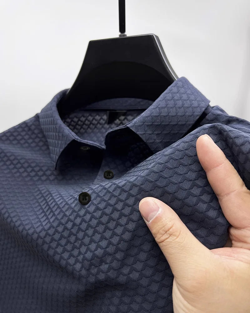 Classic Textured Polo Tshirt