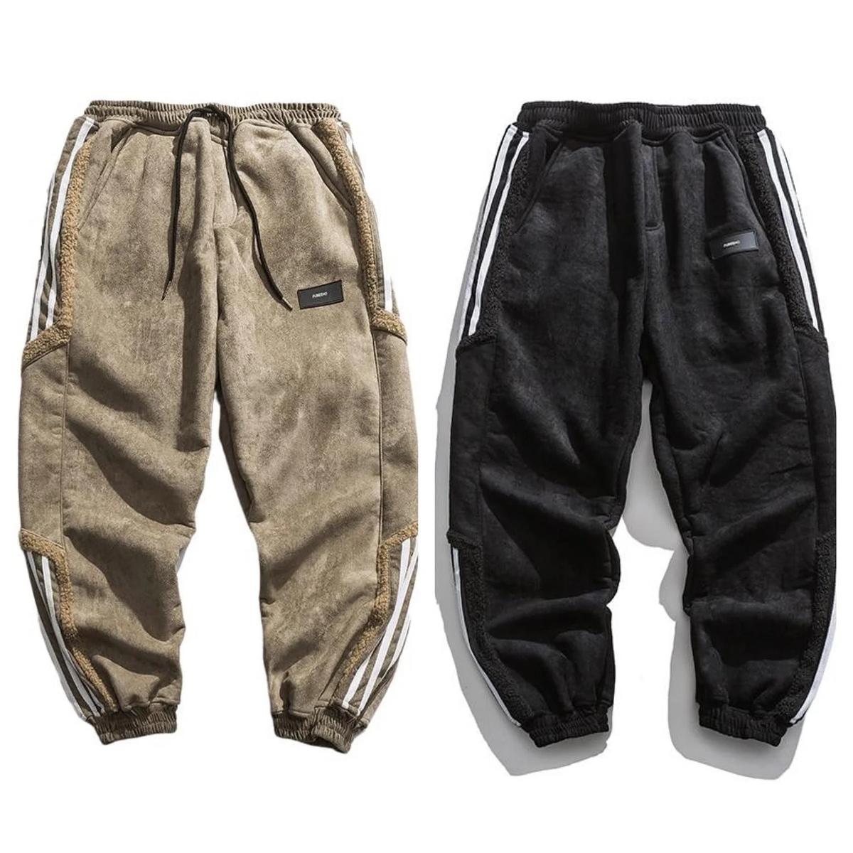 Steven | Cozy And Stylish Sherpa-Lined Jogger Pants