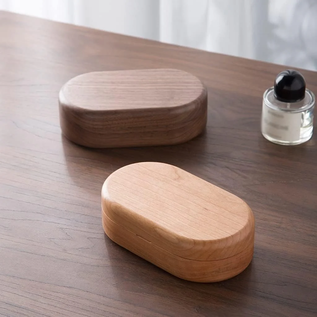 Jewelry Box — Portable Wooden Travel Organizer