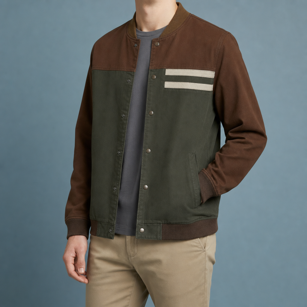 Delphi Two-Tone Bomber Jacket