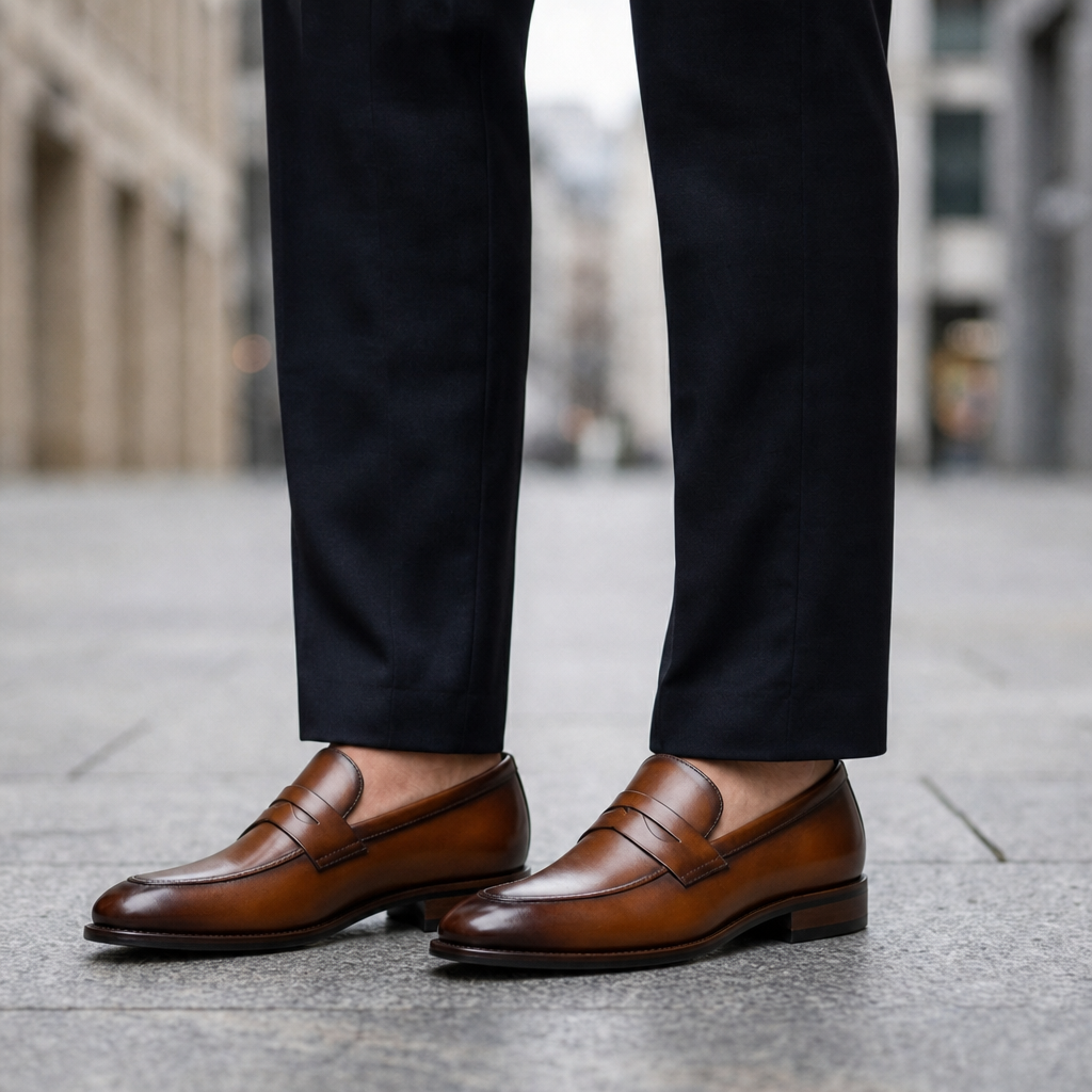 Arezzo Penny Strap Loafers