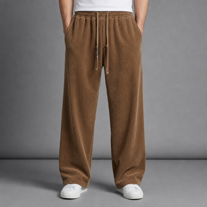 Marvao Wide Leg Corduroy Pants