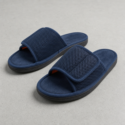 Kalymnos Adjustable Mesh Slide Slippers