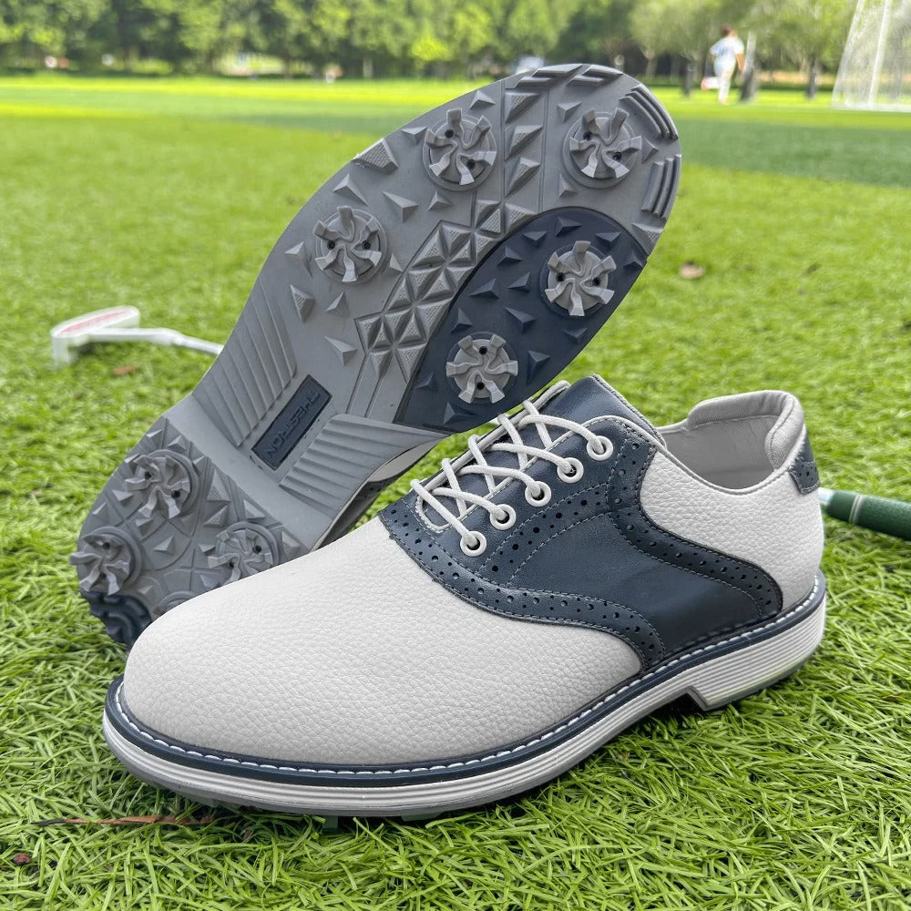 Nickolas Leather Golf Shoes