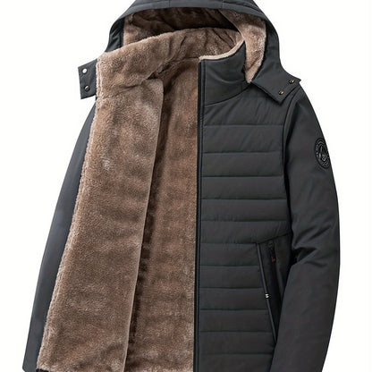 Samuel | Winter Puffer Jacket with Hood and Warm Lining