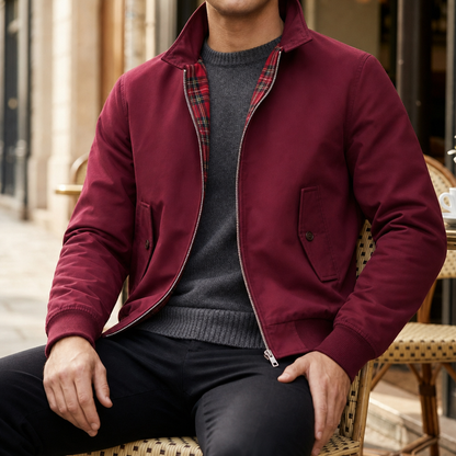 Siracusa Classic Tartan Lined Harrington