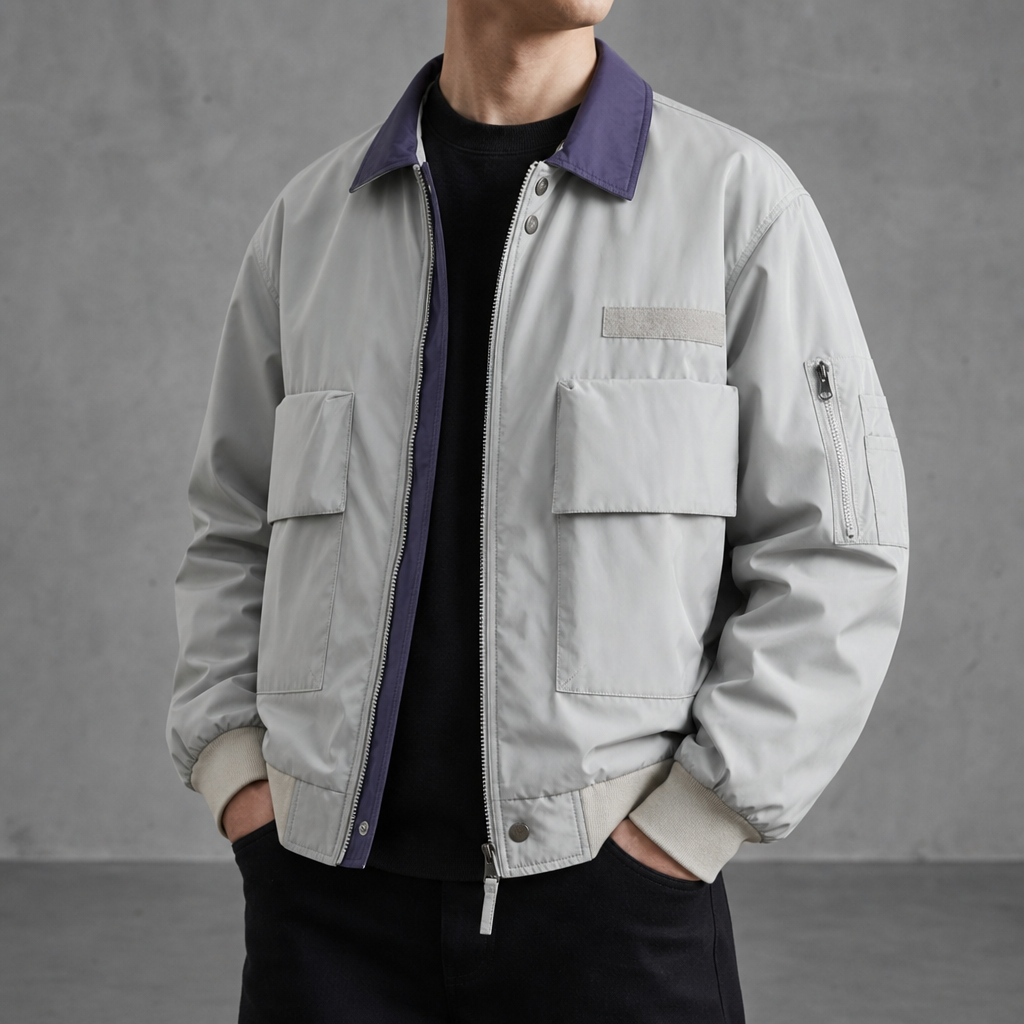 Hydra Military Utility Bomber Jacket