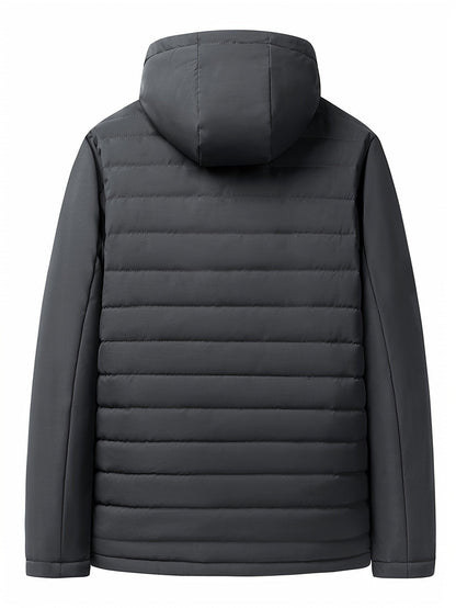 Samuel | Winter Puffer Jacket with Hood and Warm Lining