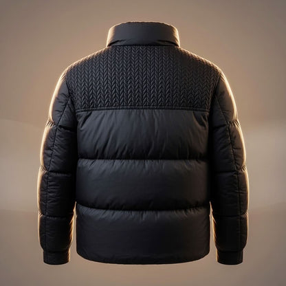 Oscar | Goose Down Puffer Jacket with a Glossy Finish