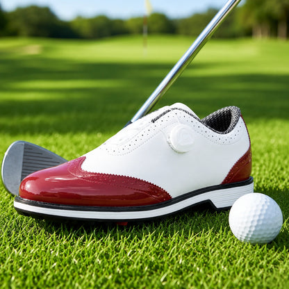 Prestwick Spiked Professional Leather Golf Shoes