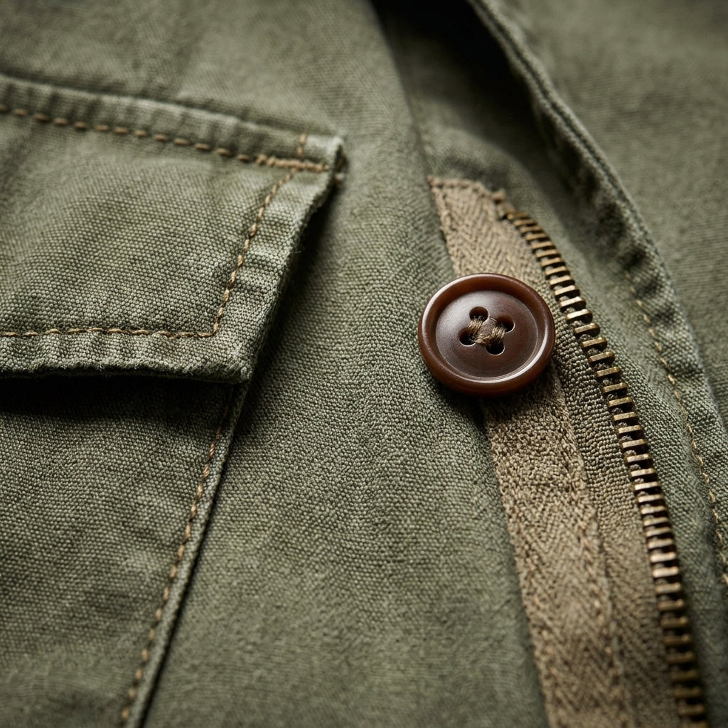 Christian Men's Jacket with Collar