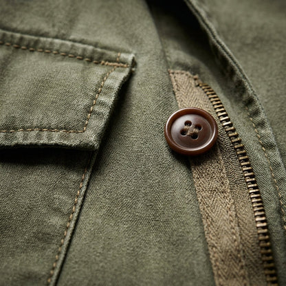 Christian Men's Jacket with Collar