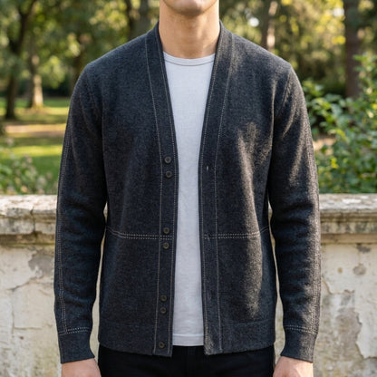 Korcula Wool Knit Cardigan