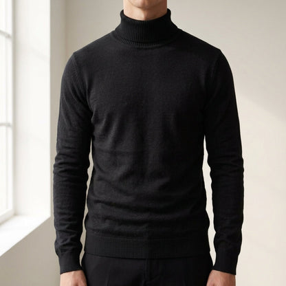 Porto Vecchio Classic Turtleneck Sweater
