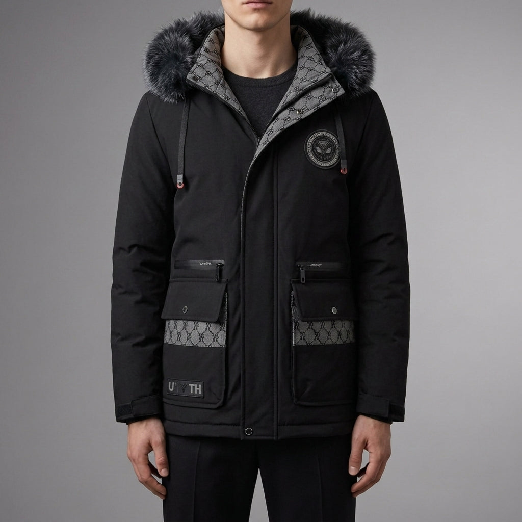 Otranto Fur Hood Parka Jacket
