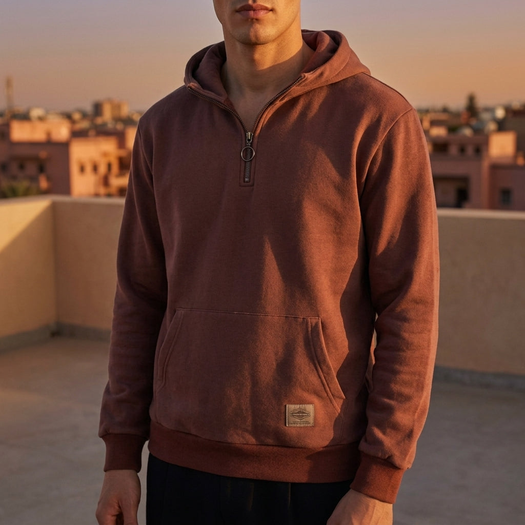 Imperia Half-Zip Fleece Hoodie