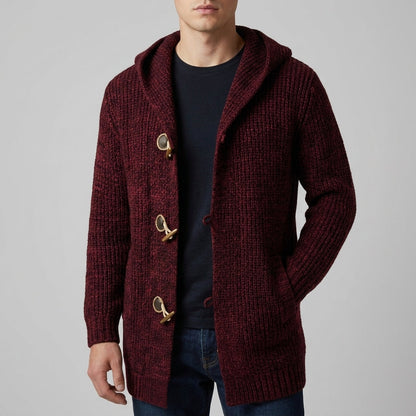 Hondarribia Hooded Toggle Cardigan