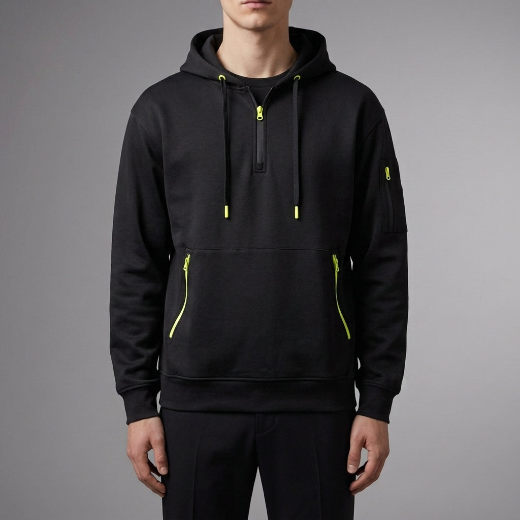 Kyrenia Quarter-Zip Utility Hoodie