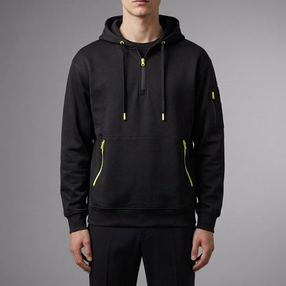 Kyrenia Quarter-Zip Utility Hoodie