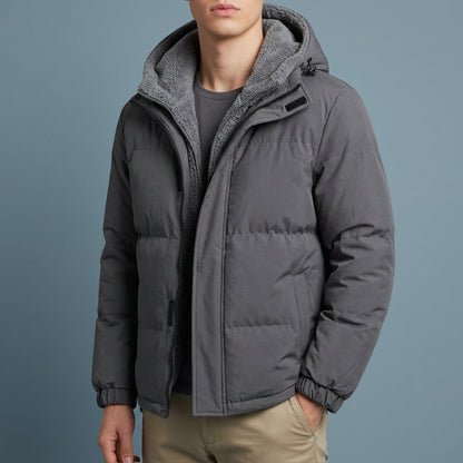 Omodos Fleece Lined Puffer Jacket