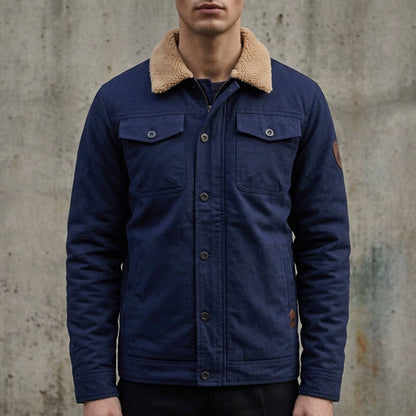 Spoleto Sherpa Lined Bomber Jacket