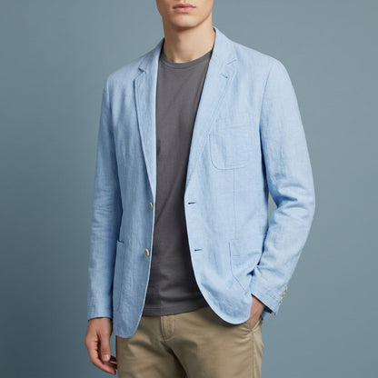 Marsaxlokk Relaxed Linen Blazer