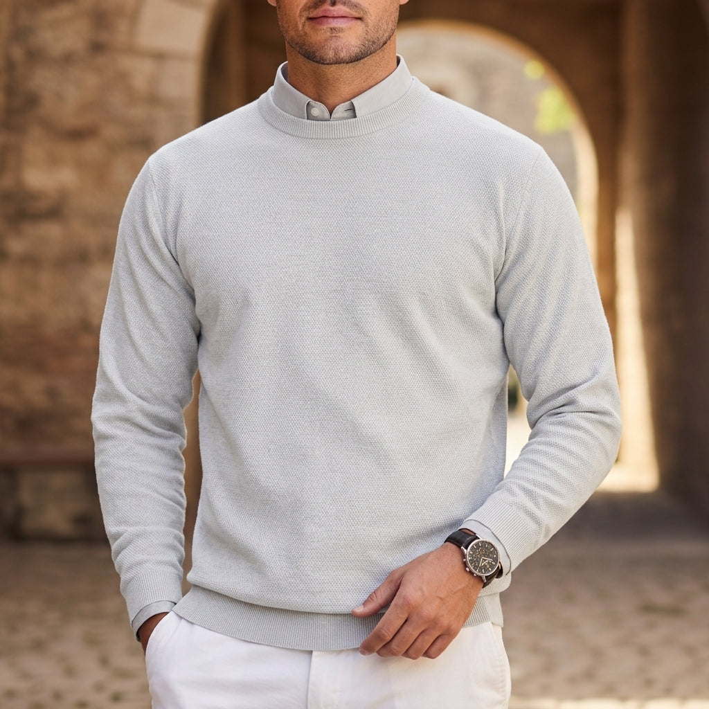 Trogir Classic Crew Neck Sweater