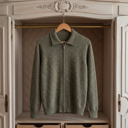 Tarragona Zip Knit Cardigan