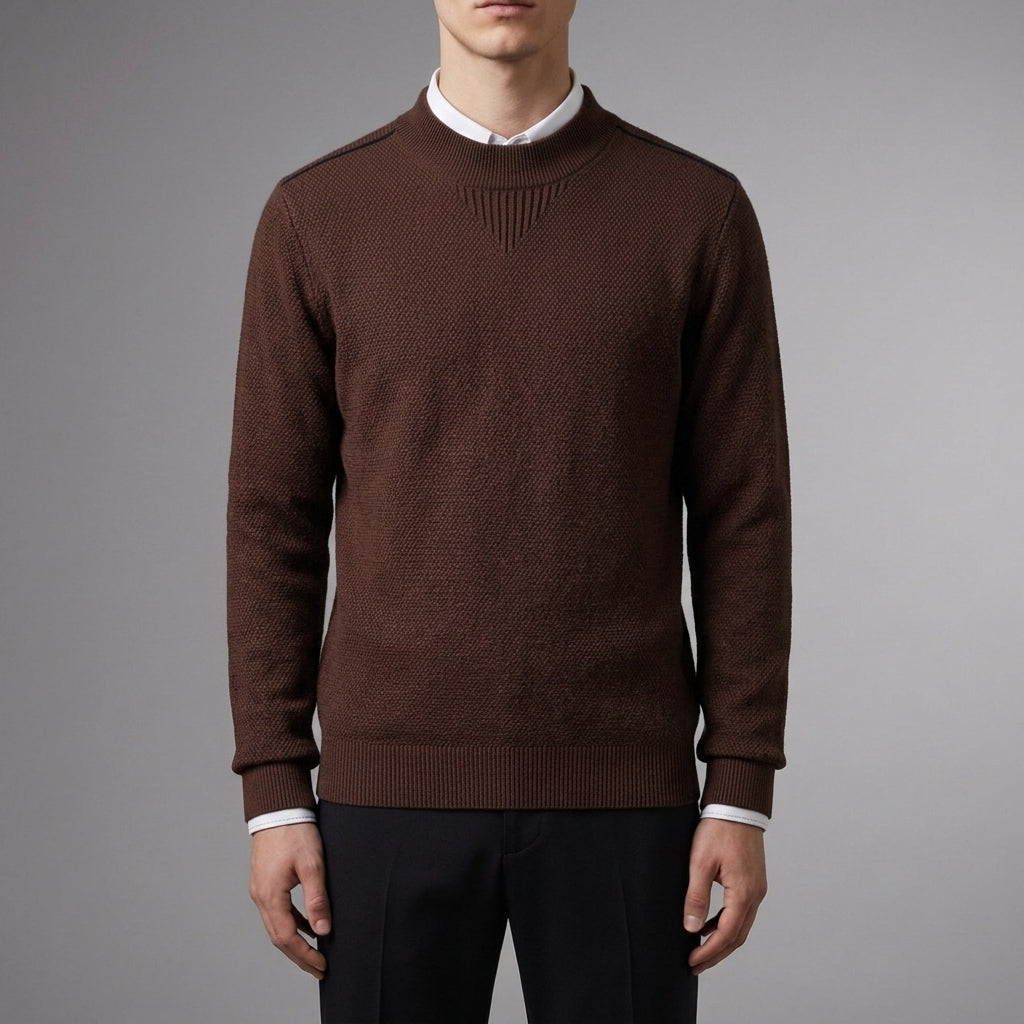 Montpellier Mock Neck Sweater