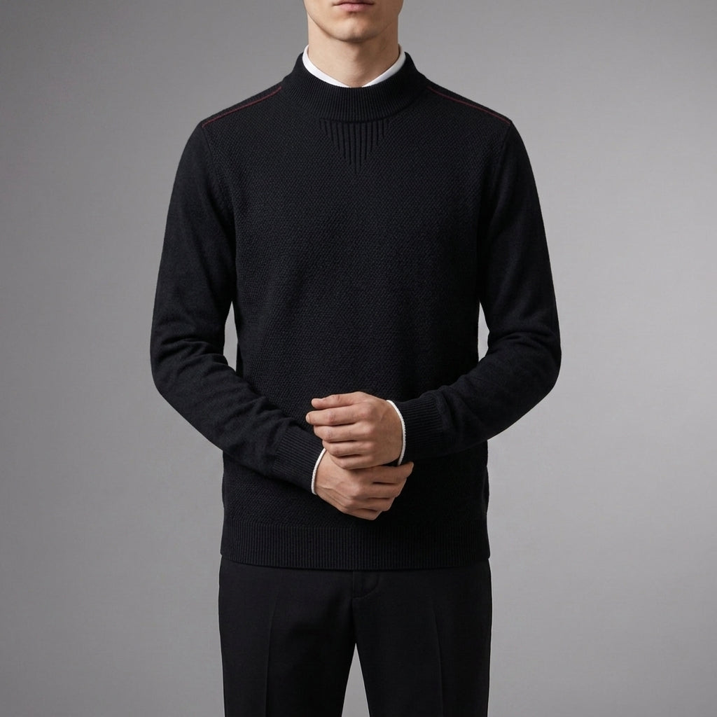Montpellier Mock Neck Sweater