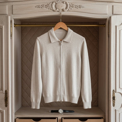 Tarragona Zip Knit Cardigan