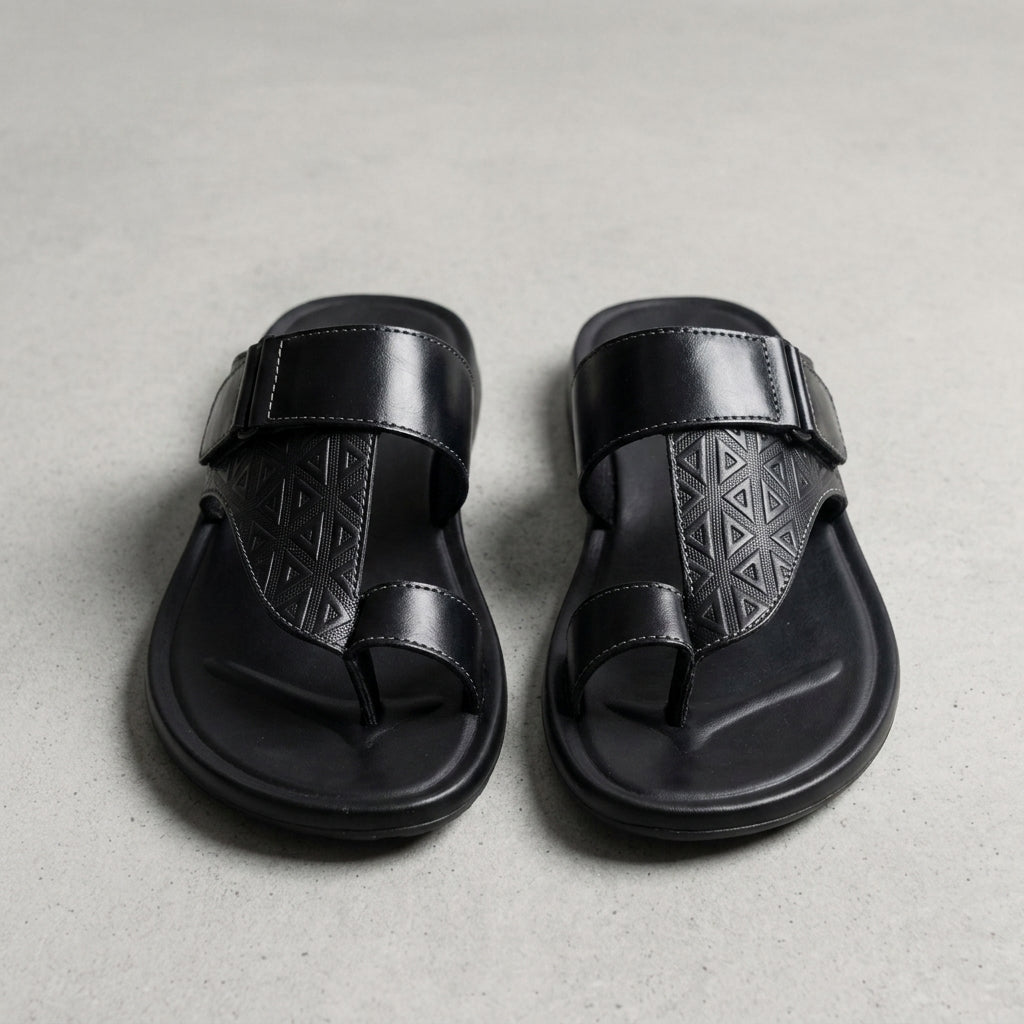 Spetses Leather Toe-Loop Sandals
