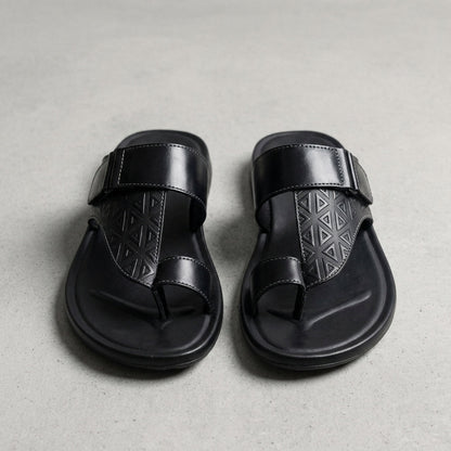 Spetses Leather Toe-Loop Sandals