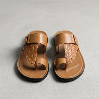 Spetses Leather Toe-Loop Sandals