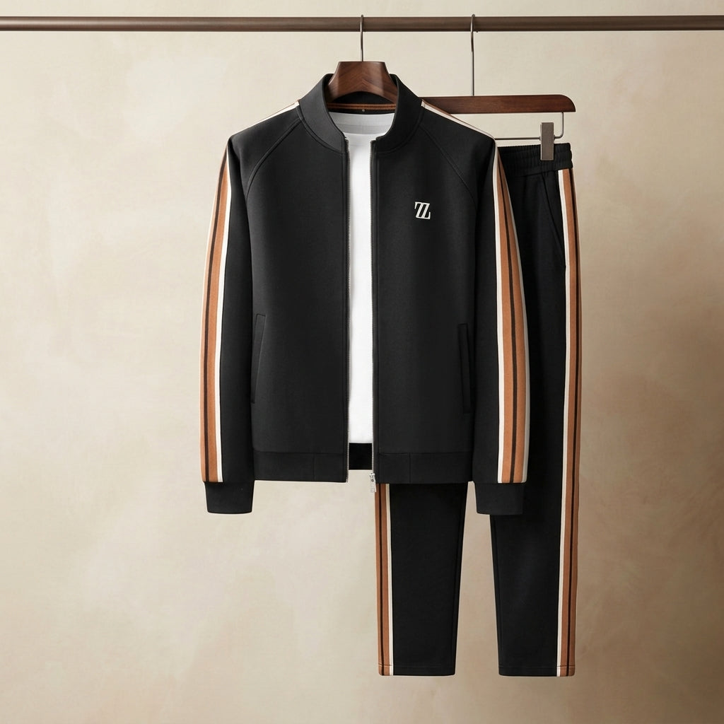 Estepona Colorblock Zip Tracksuit Set