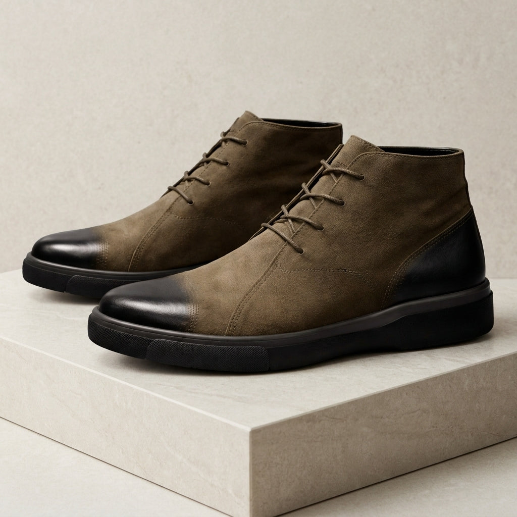 Mijas Leather Chukka Boots